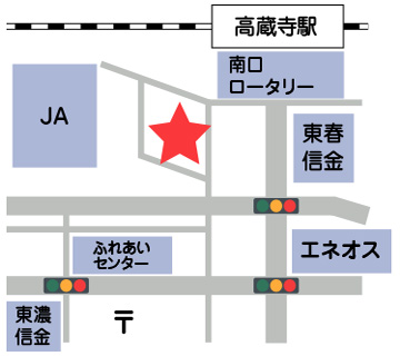 高蔵寺事務所地図